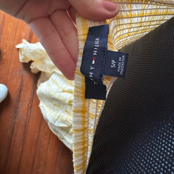 Yellow Plaid Maxi Dress - Picture 5 of 6